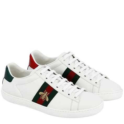 gucci white women& 39|Gucci white sneakers for women.